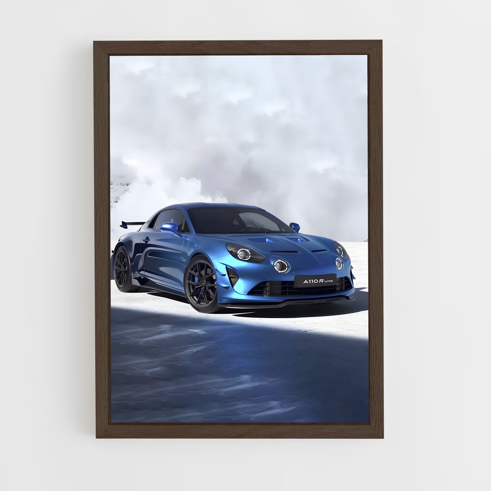 Poster Évasion de routes – affiche Alpine (vue 5)